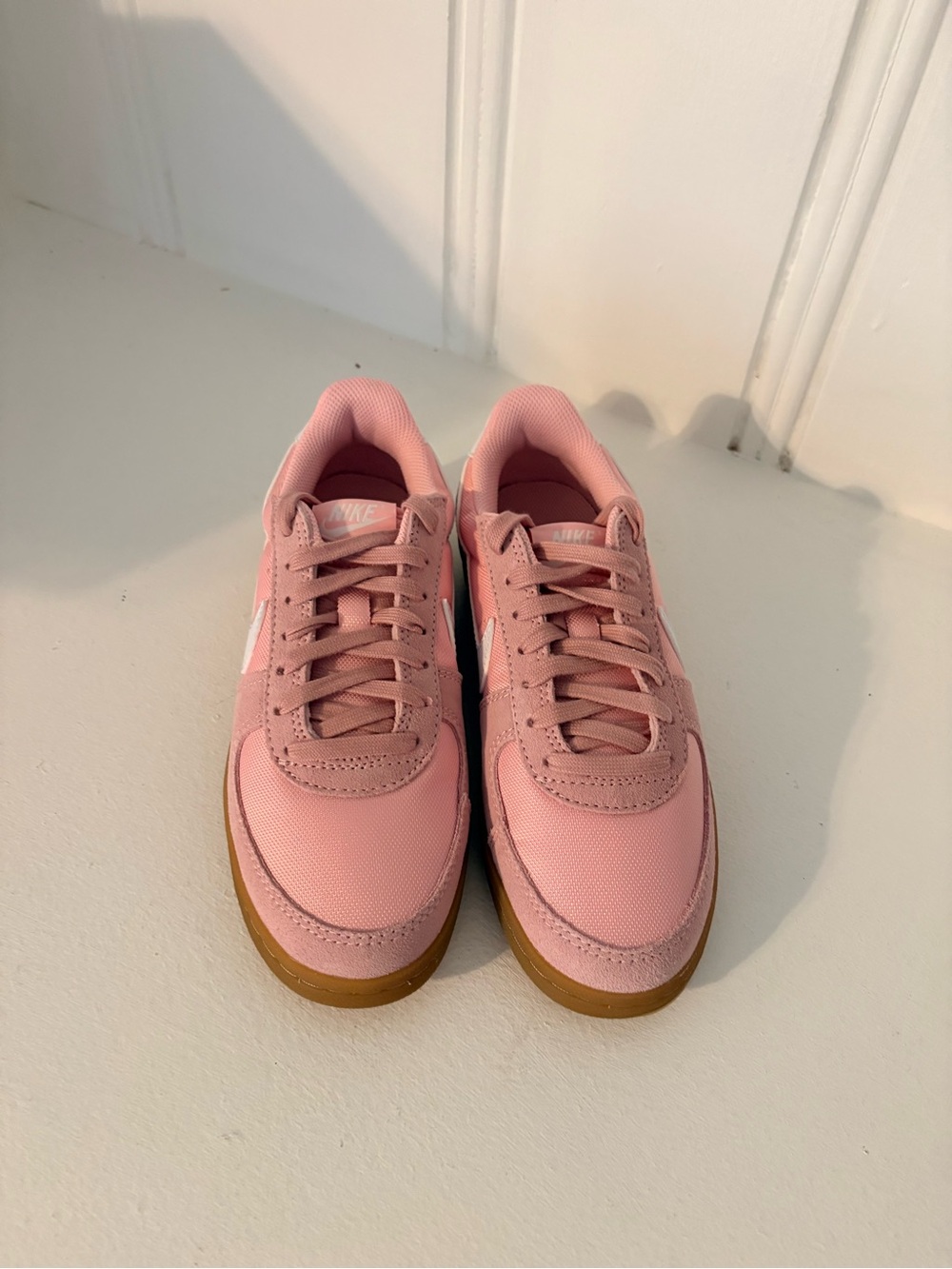 Nike Field General Pink and Gum Low-Top Sneakers